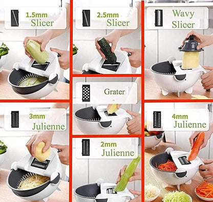 9 in 1 Multifunction  Vegetable Cutter